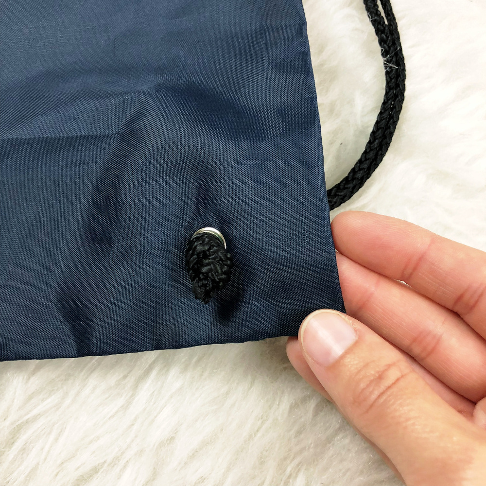 Longines Watch Draw String Bag With Zipper Pocket - image 5